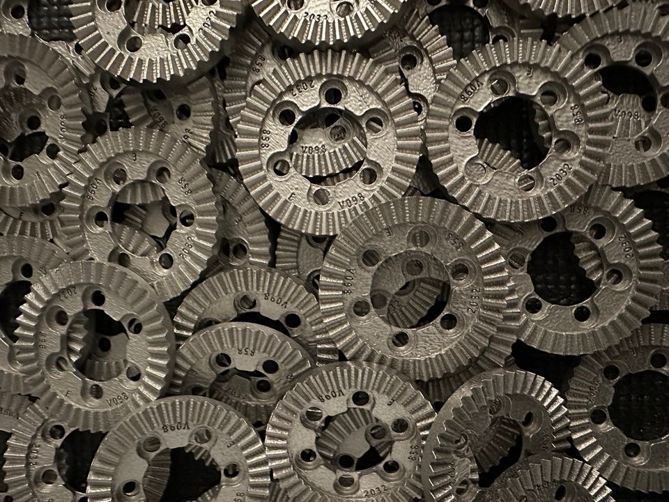 Production gear run — 3D printing in metal-fill PLA